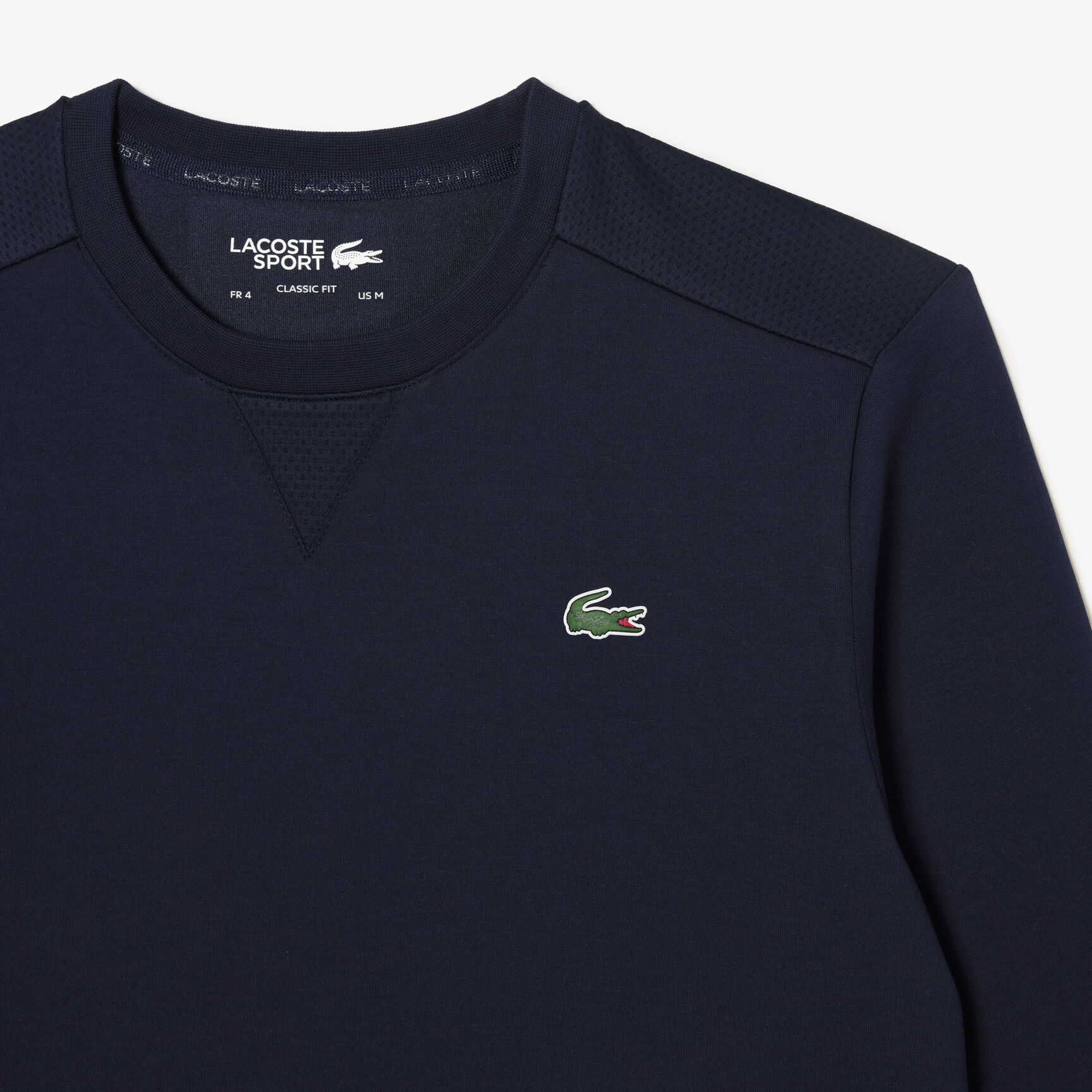 Men's Lacoste SPORT Mesh Panels Sweatshirt - SH9604-00-423