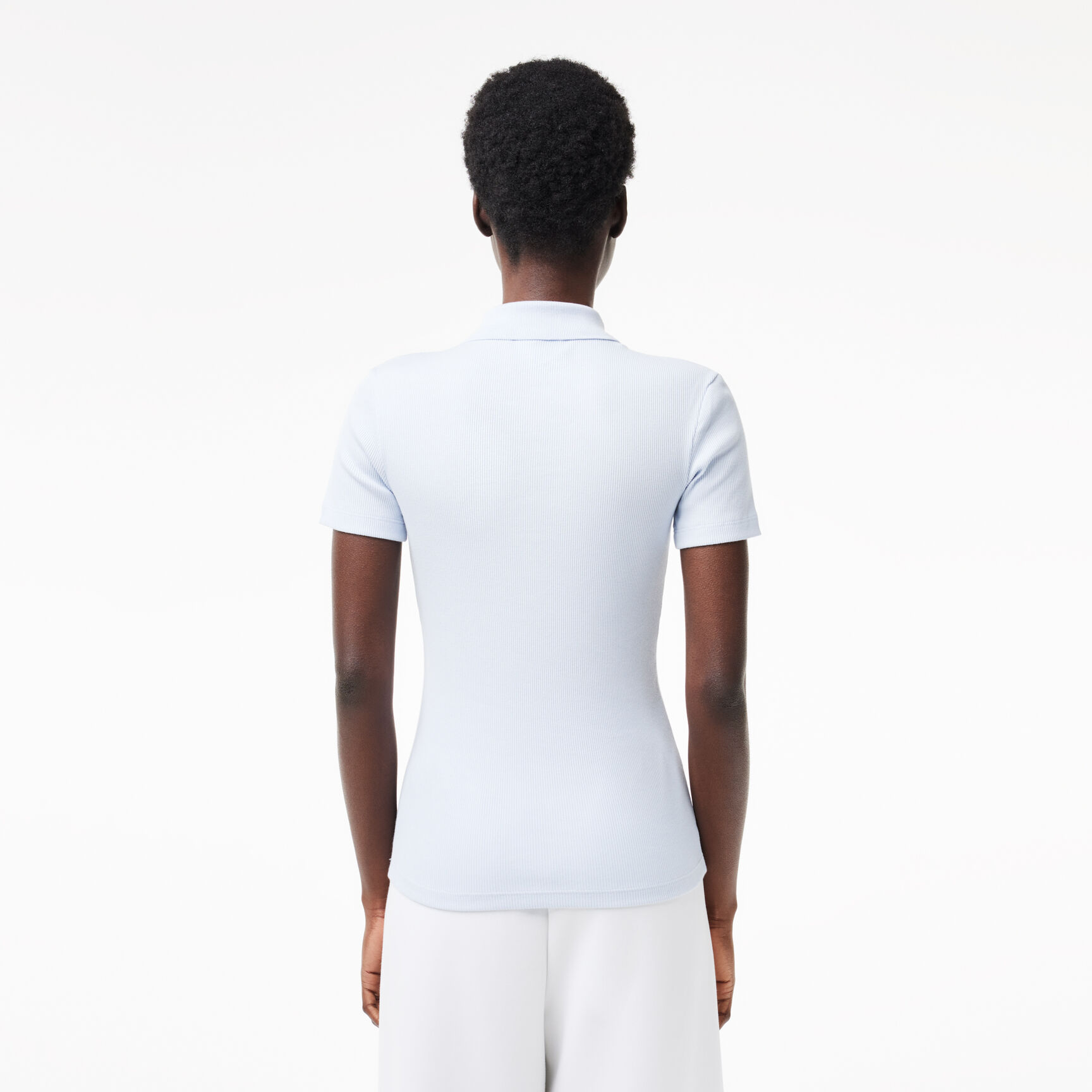 Women's Lacoste Slim Fit Organic Cotton Polo Shirt - DF5377-00-J2G