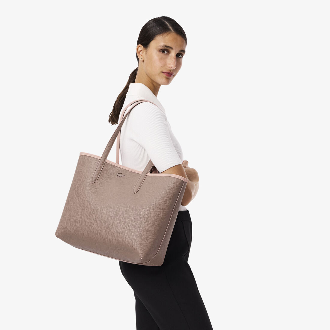حقيبة آنا القابلة للعكس مع حقيبة صغيرة قابلة للفصل Anna Reversible Tote with Pouch - NF2142AA-R89