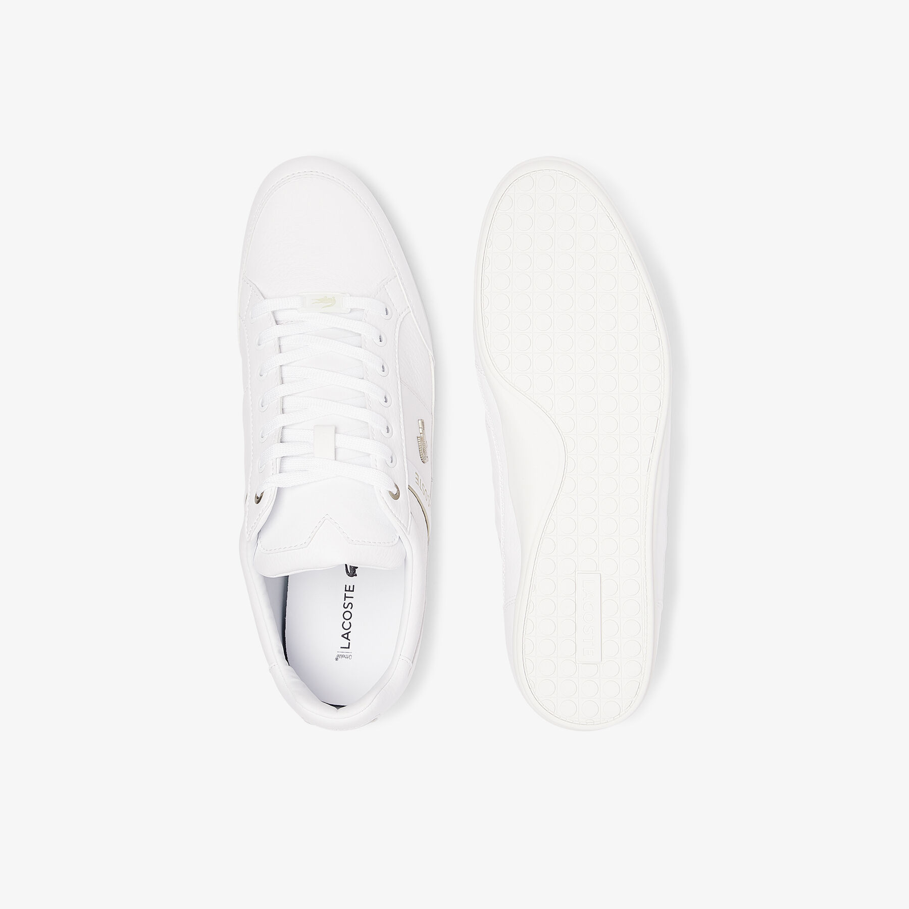 Men's Chaymon Synthetic and Leather Trainers lacoste men s chaymon synthetic and leather trainers