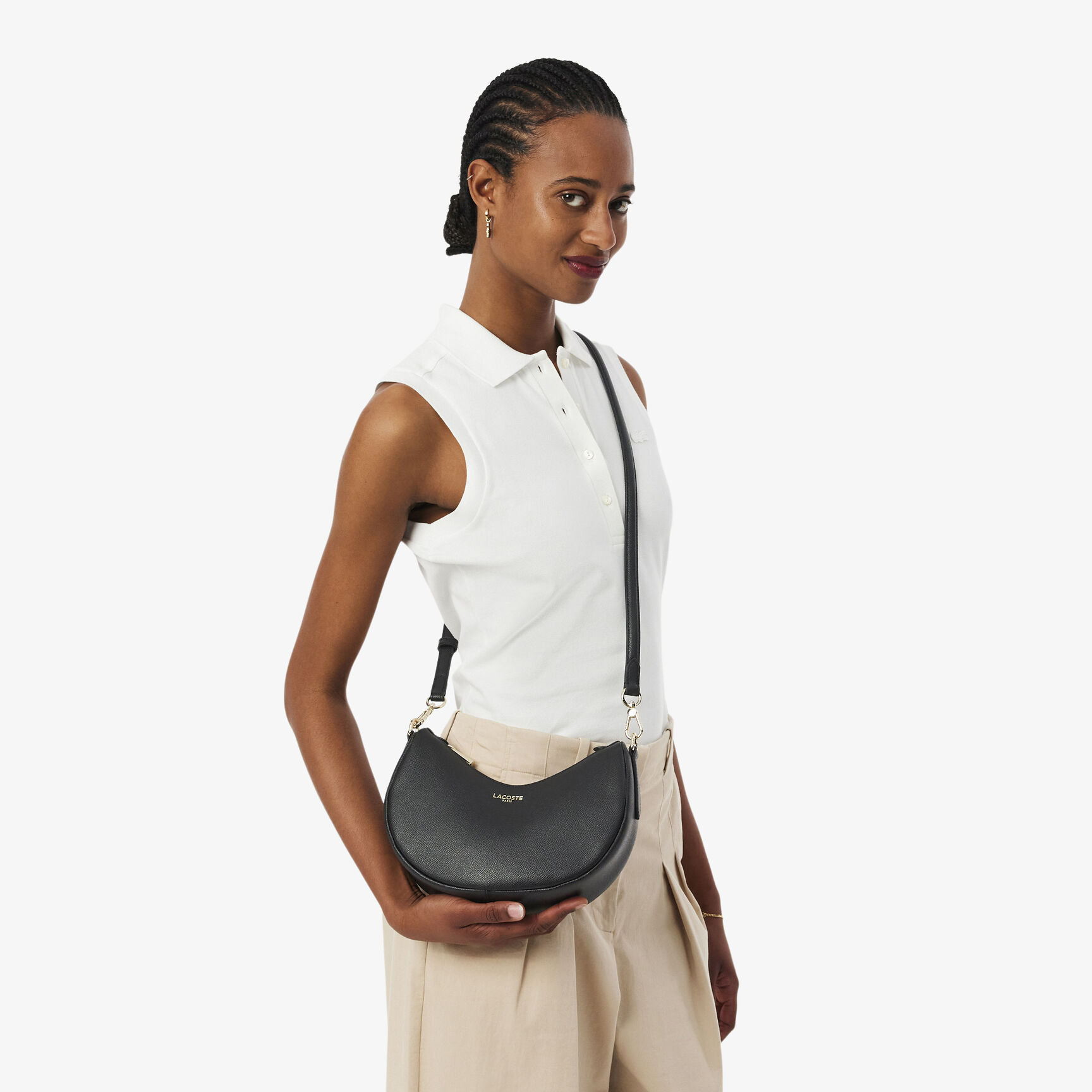 Small Champs-elysees Half-Moon Purse - NF5101PH-000