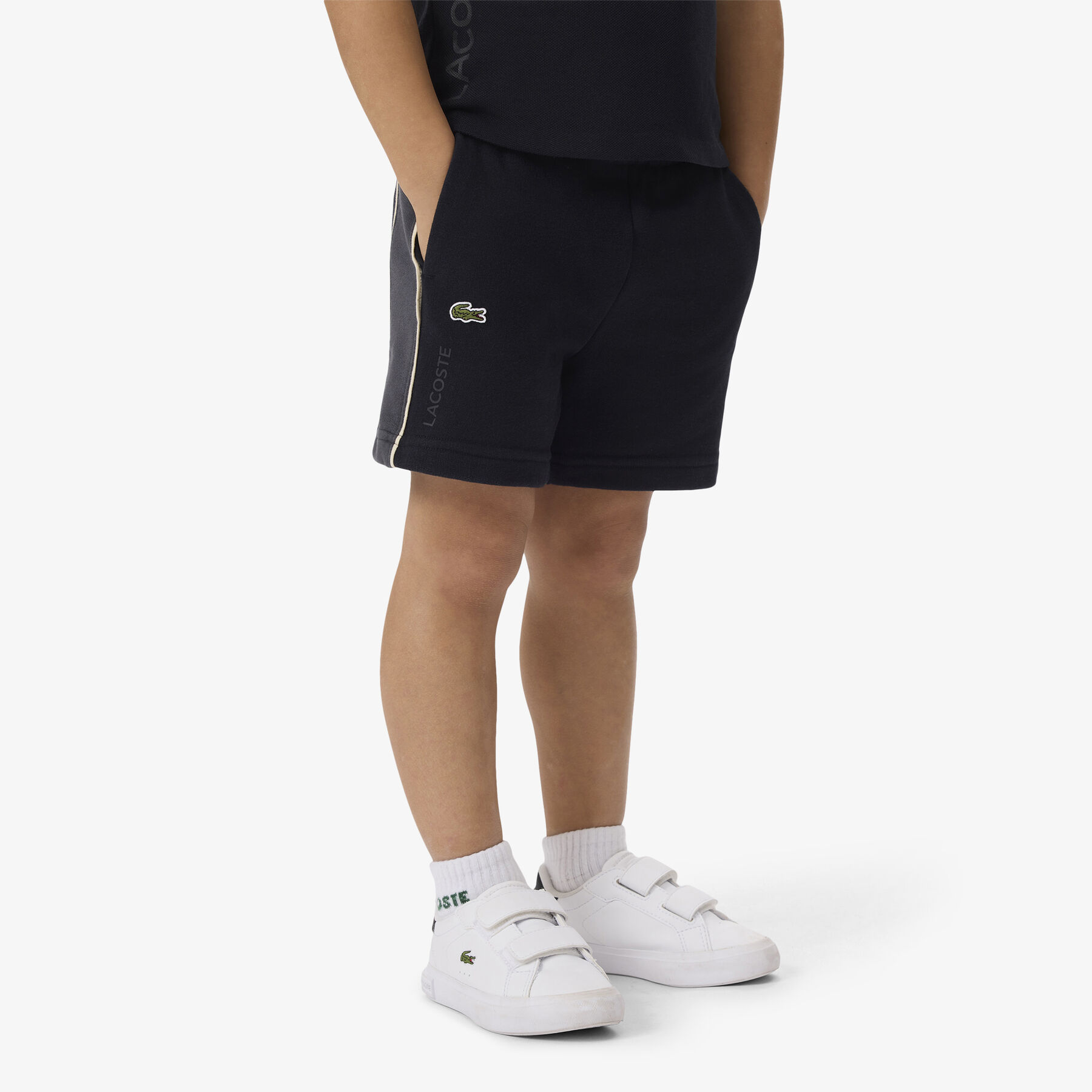 Colour-Block Fleece Shorts - GJ6718-00-350