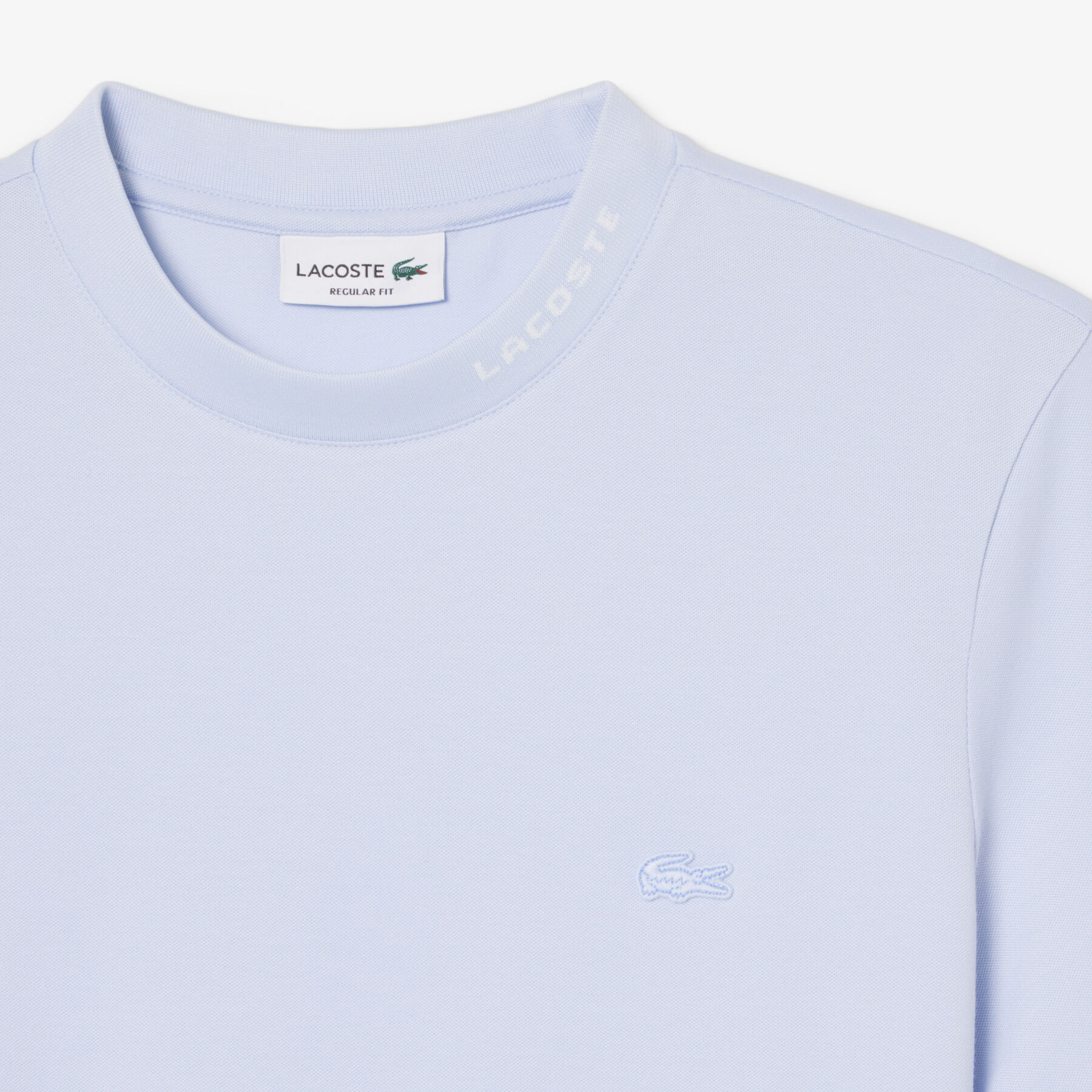 Jacquard Branded Pique T-shirt - TH5060-00-J2G