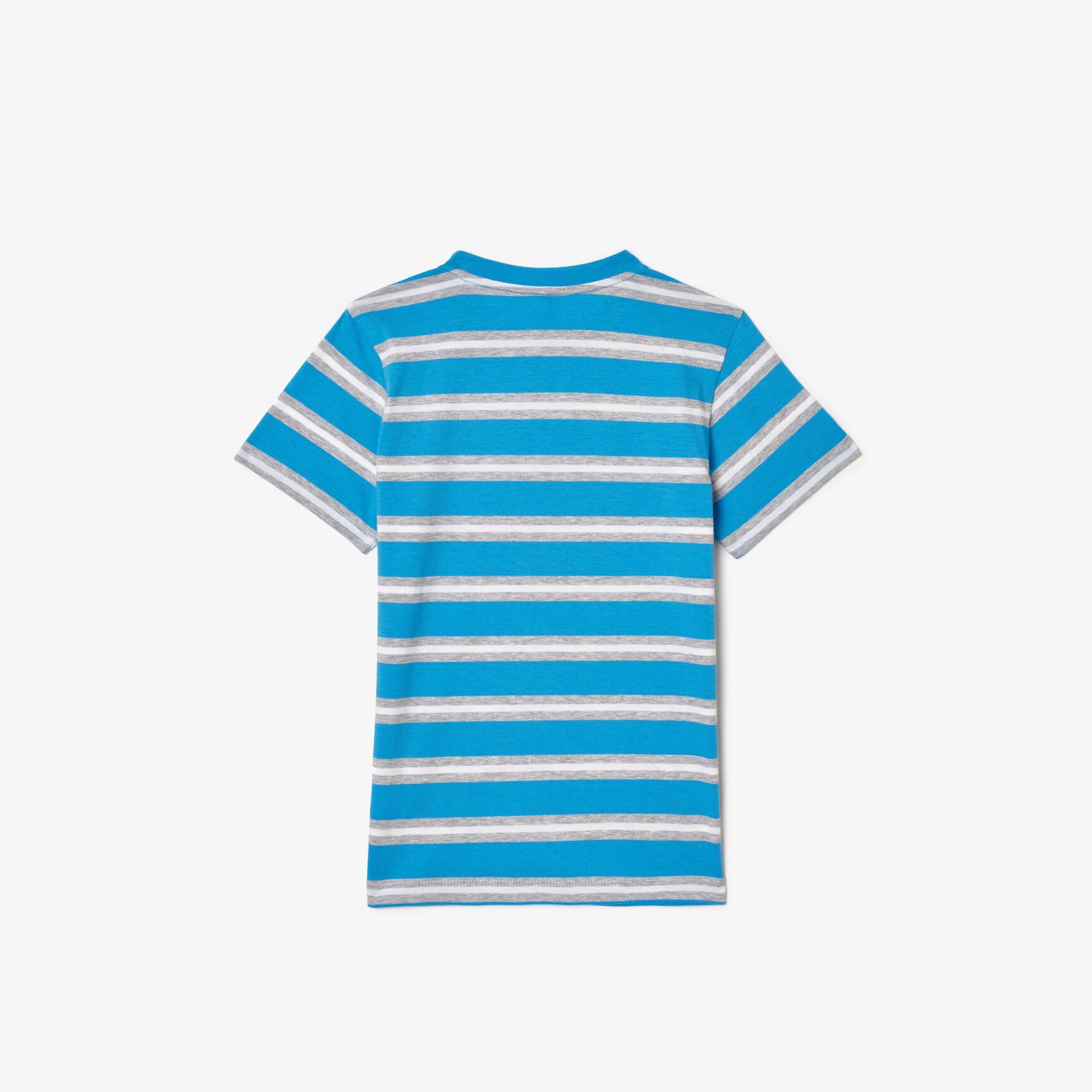 Kids' Lacoste Stripe Print Cotton Jersey T-shirt Kids' Lacoste Stripe Print Cotton Jersey T-shirt - TJ7122-00-IAI