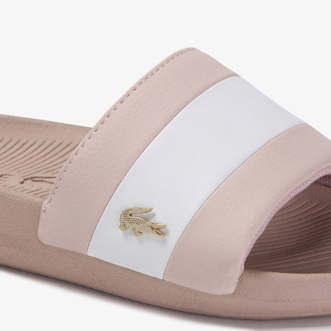 Women's Croco Metallic PU Slides Women's Croco Metallic PU Slides