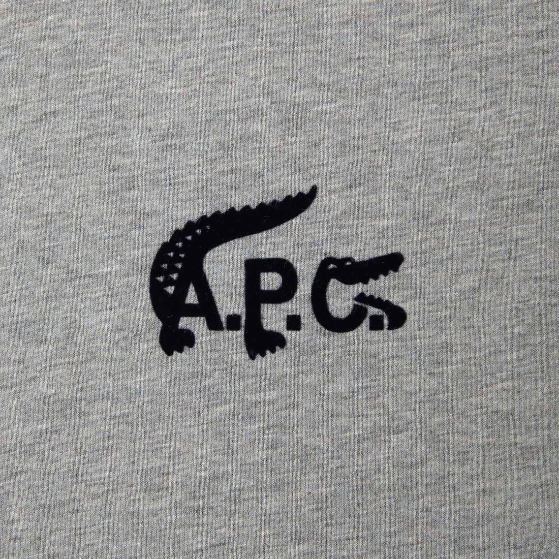 Unisex Lacoste A.P.C. Relaxed Fit Cotton Jersey T-shirt Unisex Lacoste A.P.C. Relaxed Fit Cotton Jersey T-shirt