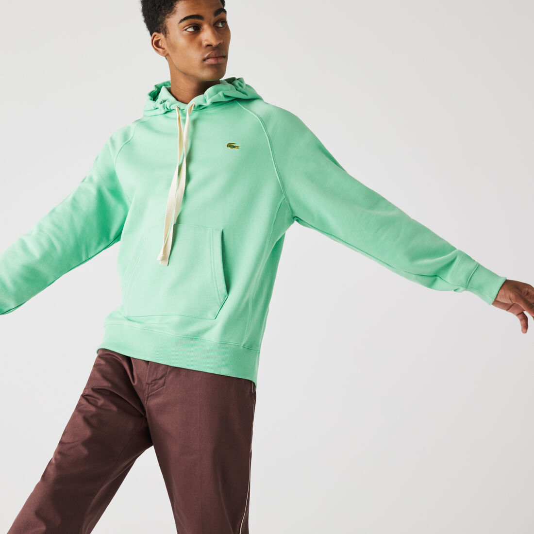 سويت شيرت قطني بغطاء رأس للجنسين مجموعة Lacoste LIVE سويت شيرت قطني بغطاء رأس للجنسين مجموعة Lacoste LIVE