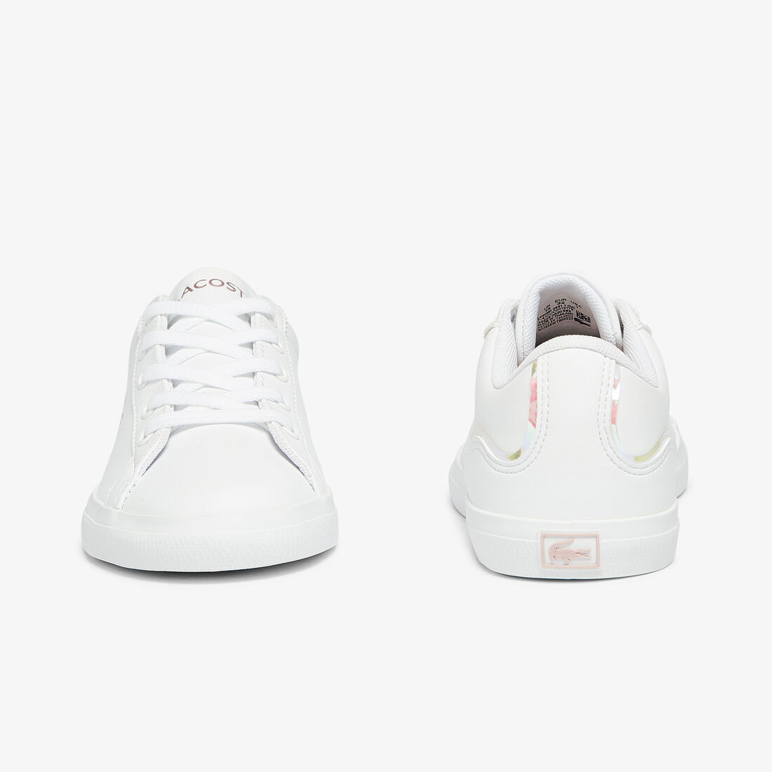 سنيكرز ليروند من خامات صناعية بتفاصيل لامعة للأطفال سنيكرز ليروند من خامات صناعية بتفاصيل لامعة للأطفال