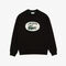 Men's Loose Fit Branded Monogram Print Sweatshirt lacoste men s loose fit branded monogram print sweatshirt