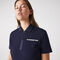 lacoste women s contrast branded two ply jersey polo dress