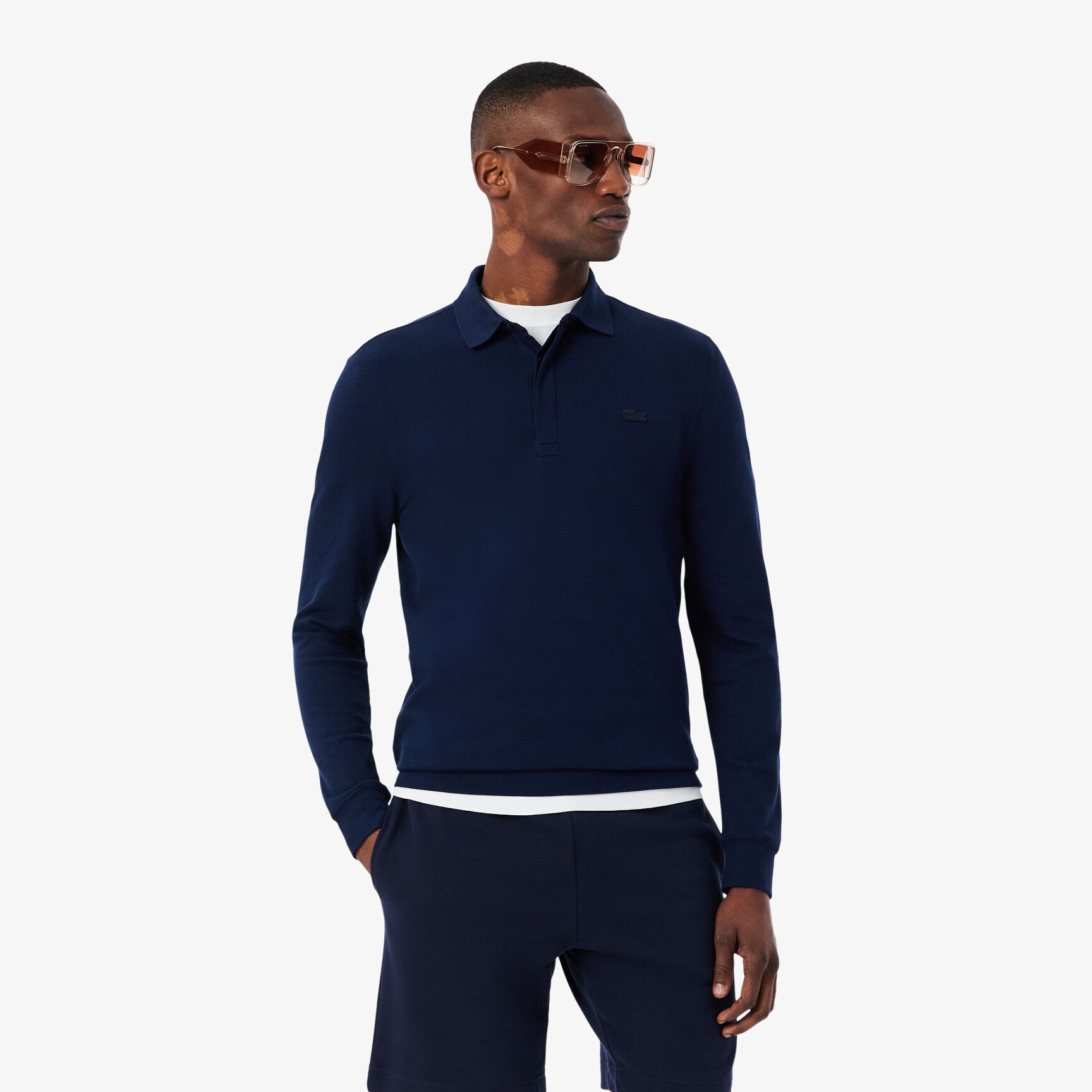 Regular Fit Paris Stretch Pique Polo Shirt - PH2481-00-166