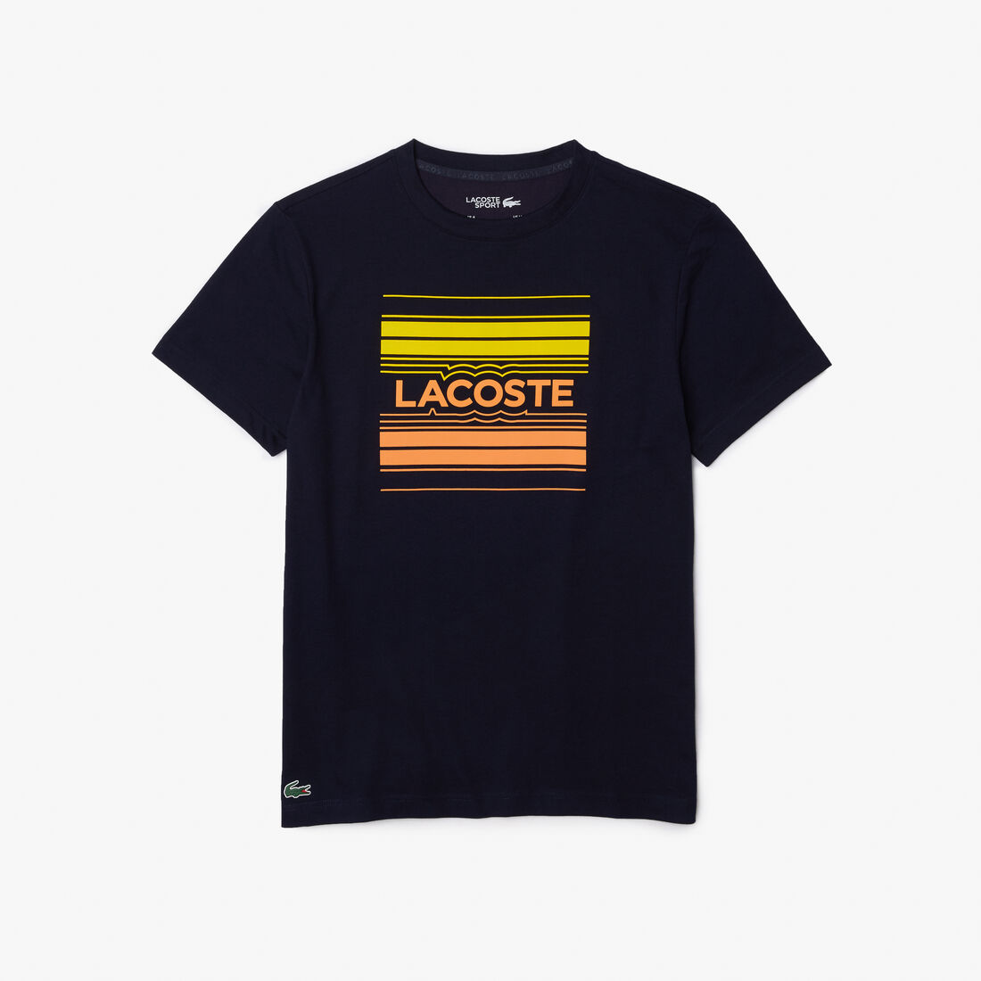 Men's Lacoste SPORT Stylized Logo Print Organic Cotton T-shirt Men's Lacoste SPORT Stylized Logo Print Organic Cotton T-shirt