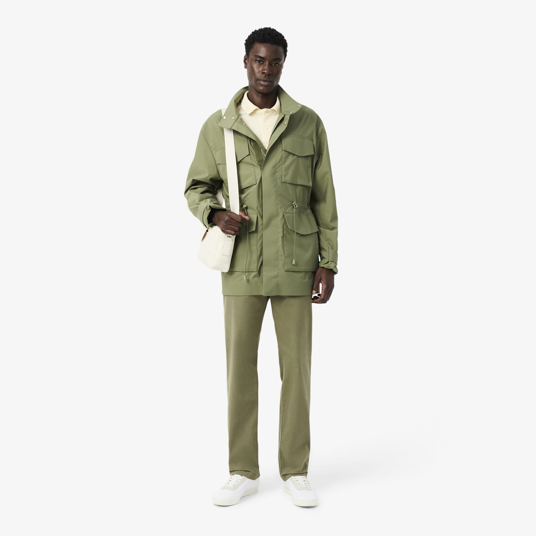 lacoste regular fit cotton chino pants
