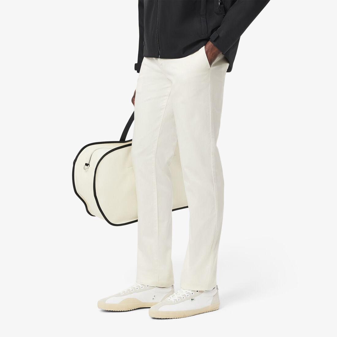 بنطال تشينو قطني مطاطي بقصّة ضيقة Slim Fit Stretch Cotton Chino Pants - HH3463-00-70V