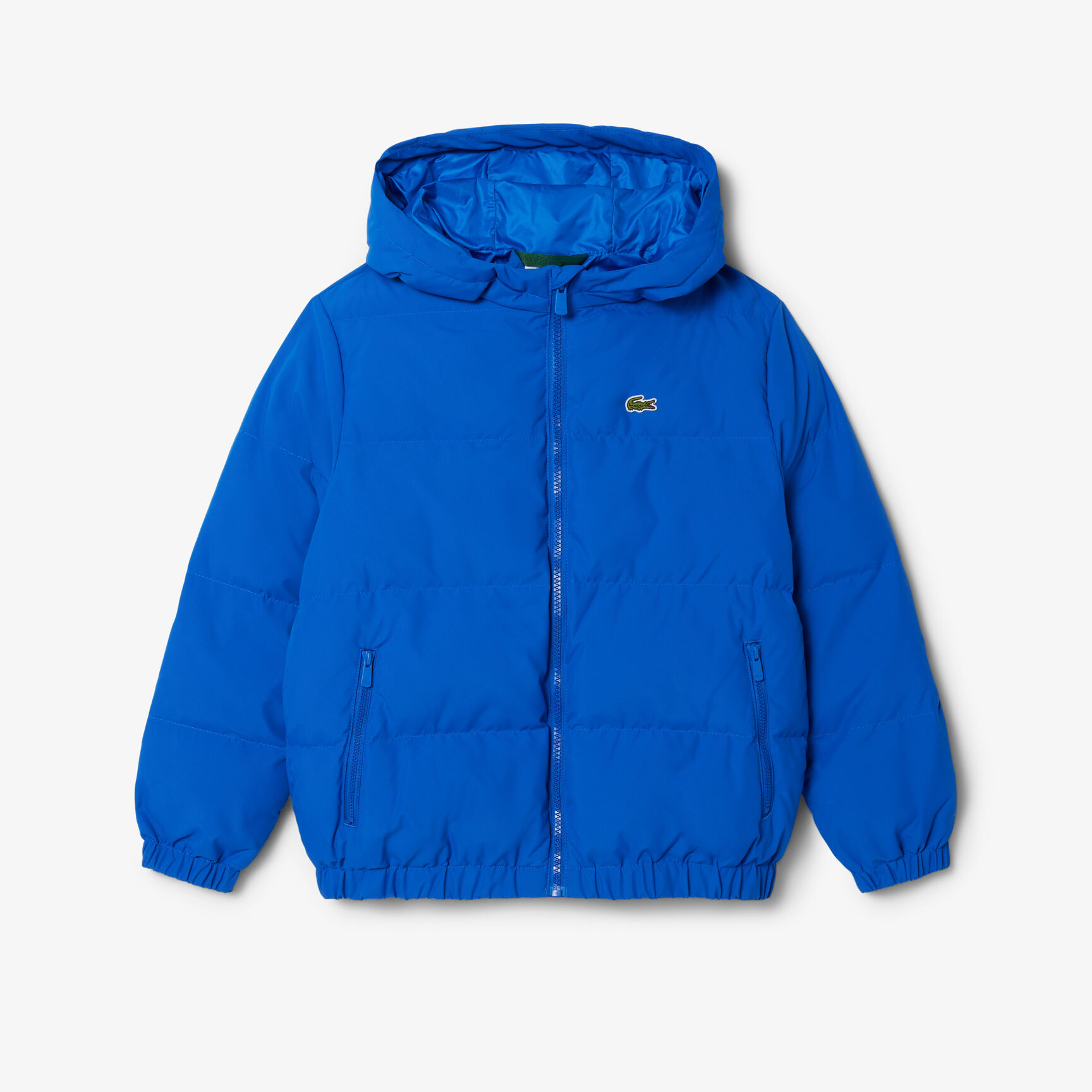 Hooded Puffer Jacket with Crocodile at the back Hooded Puffer Jacket with Crocodile at the back - BJ1128-00-HJM