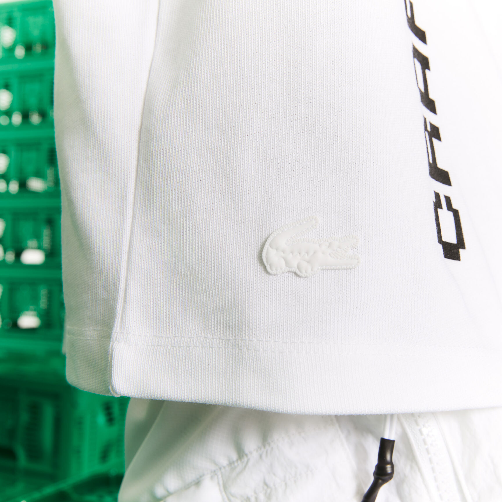 Women's Lacoste L!VE x Minecraft Short Organic Cotton T-Shirt