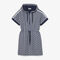 lacoste jacquard monogram hoodie dress