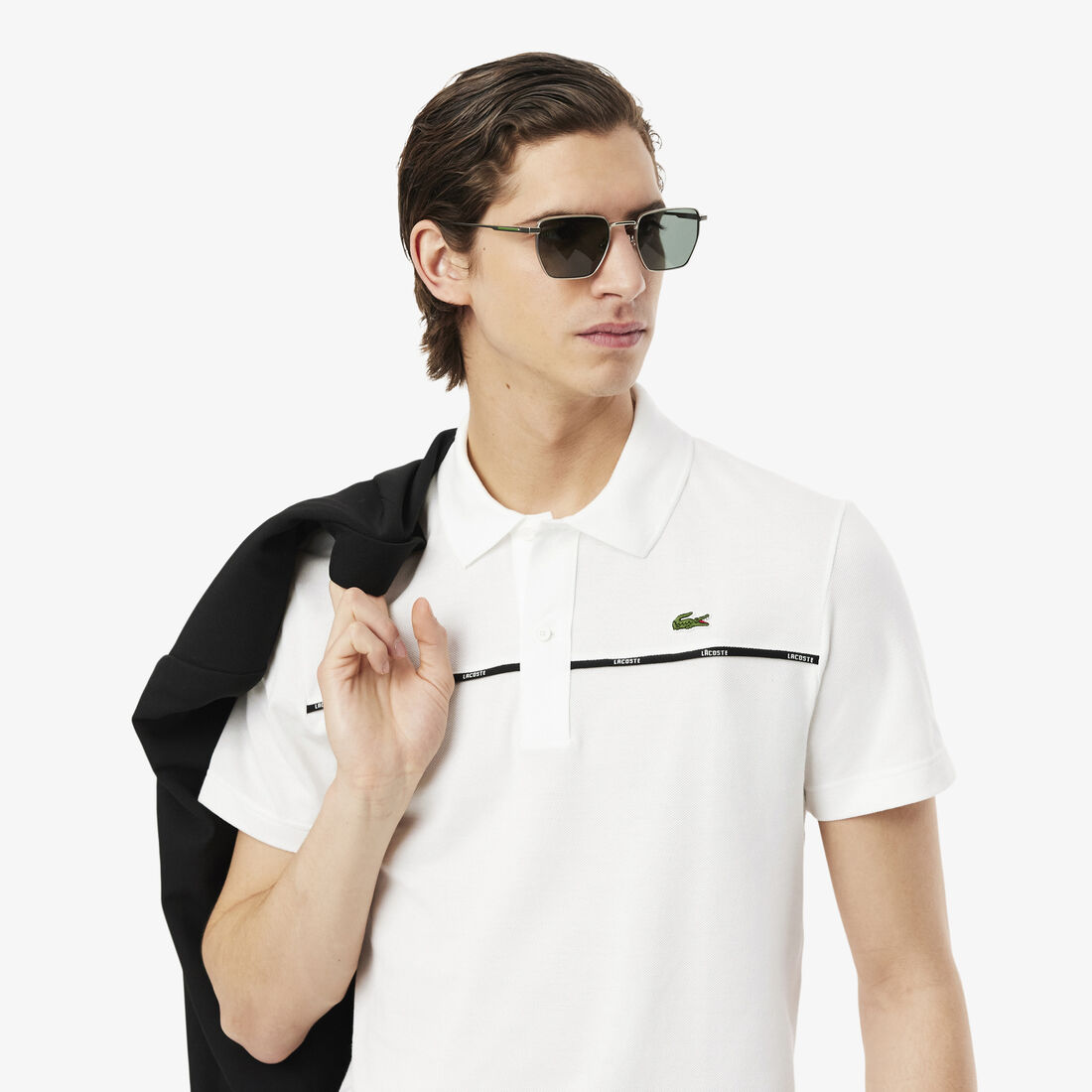 Regular Fit Logo Trim L.12.12 Polo Shirt Regular Fit Logo Trim L.12.12 Polo Shirt - PH9863-00-001