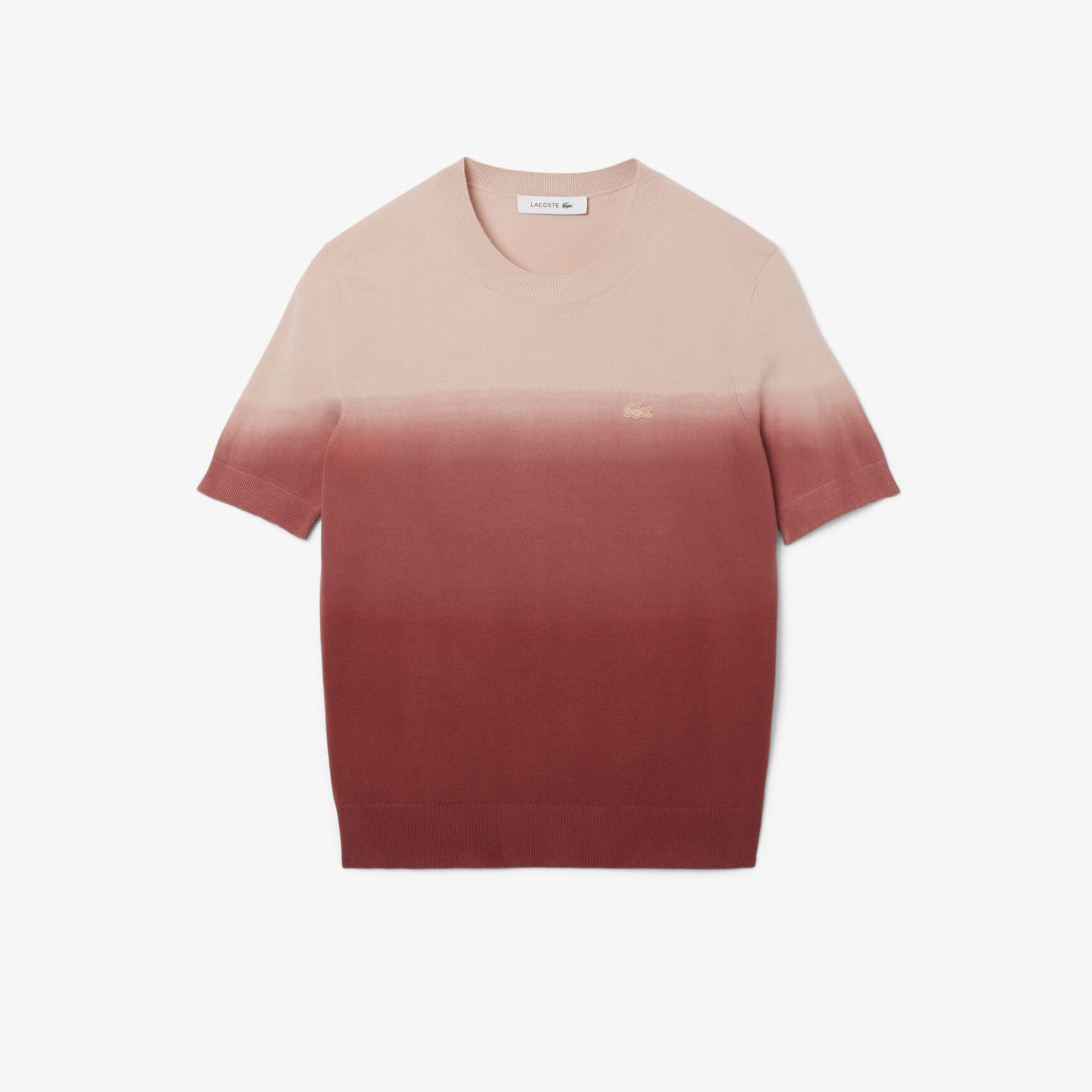 Short Sleeved Ombre Effect Sweater - AF9281-00-GTI