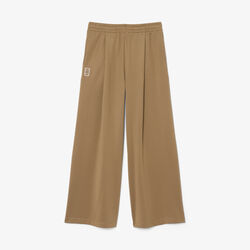 Pleat Front Pique Sweatpants