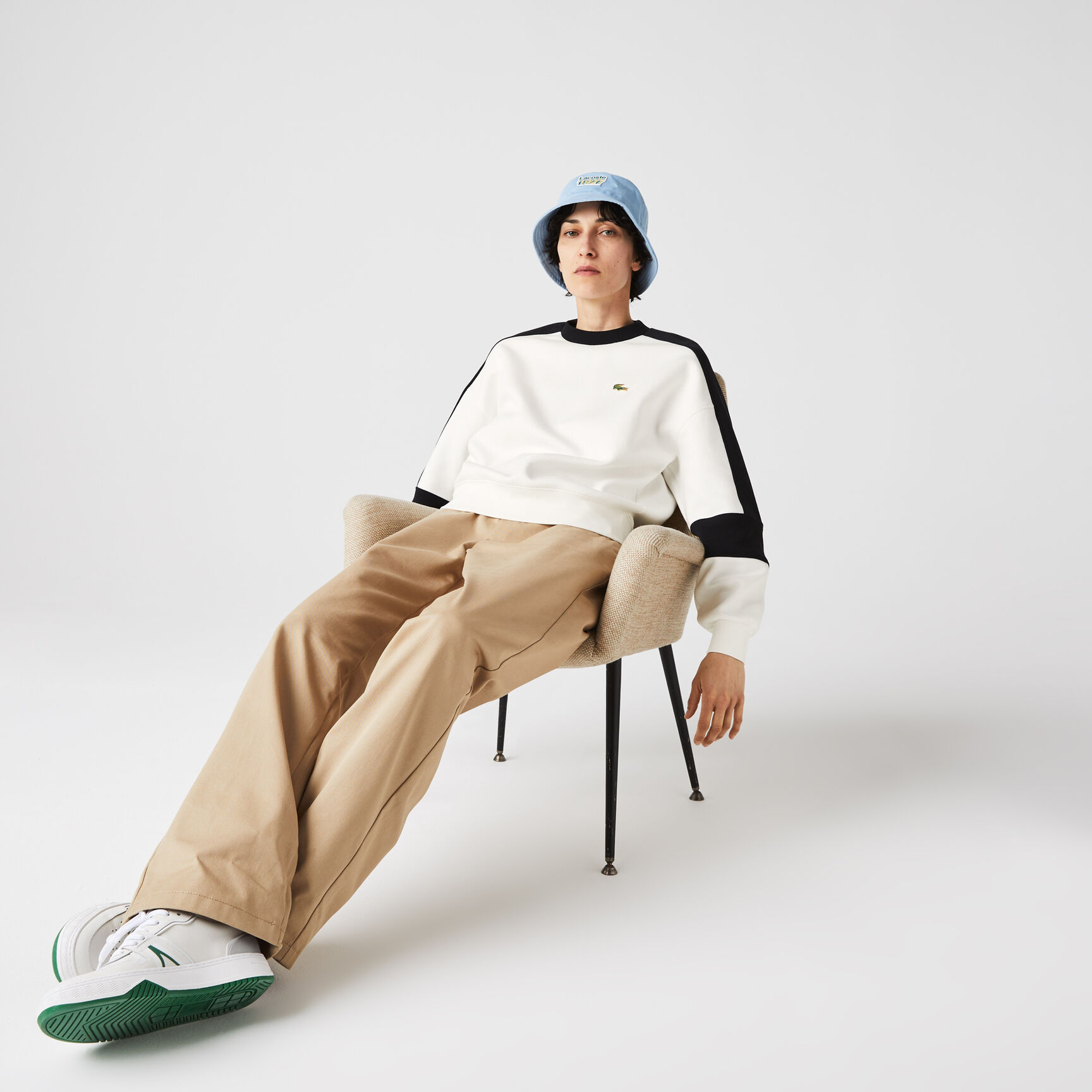 Women’s Lacoste L!VE Graphic Panels Sweatshirt Women’s Lacoste L!VE Graphic Panels Sweatshirt