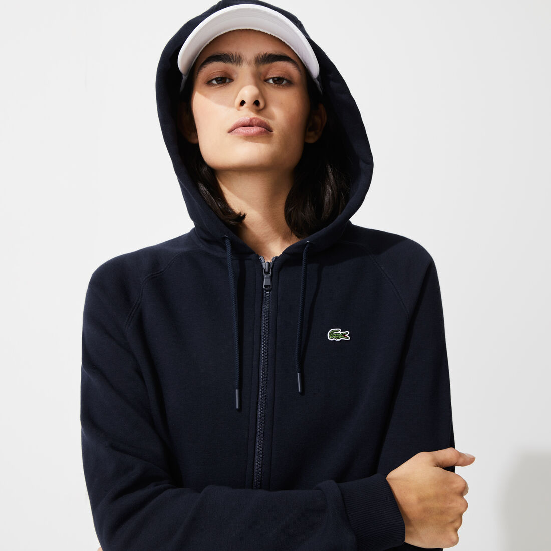 Buy Women's Lacoste SPORT Fleece Zip Tennis Hoodie Lacoste UAE