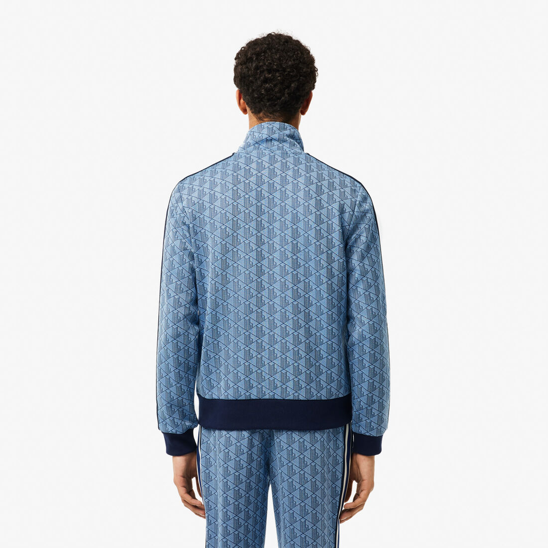 Paris Zip-Up Jacquard Track Jacket Paris Monogram Zipped Sweatshirt - SH1368-00-I8K