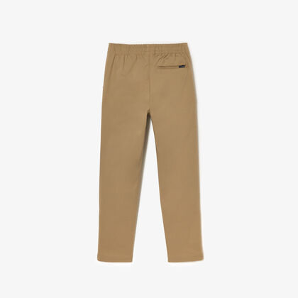 Boys' Lacoste Stretch Cotton Gabardine Chinos Boys' Lacoste Stretch Cotton Gabardine Chinos