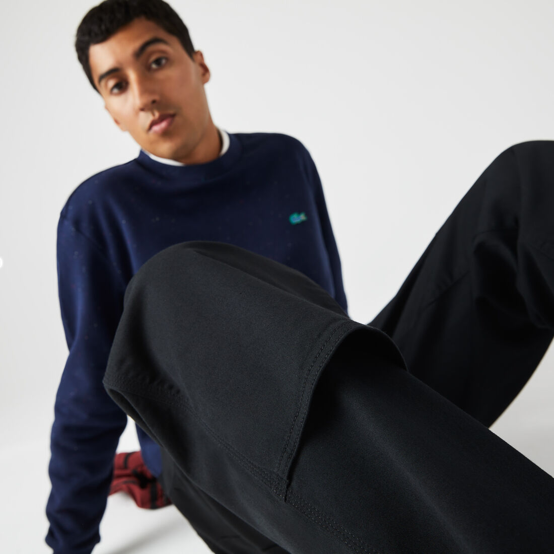 Men's Lacoste Organic Cotton Gabardine Chinos Men's Lacoste Organic Cotton Gabardine Chinos