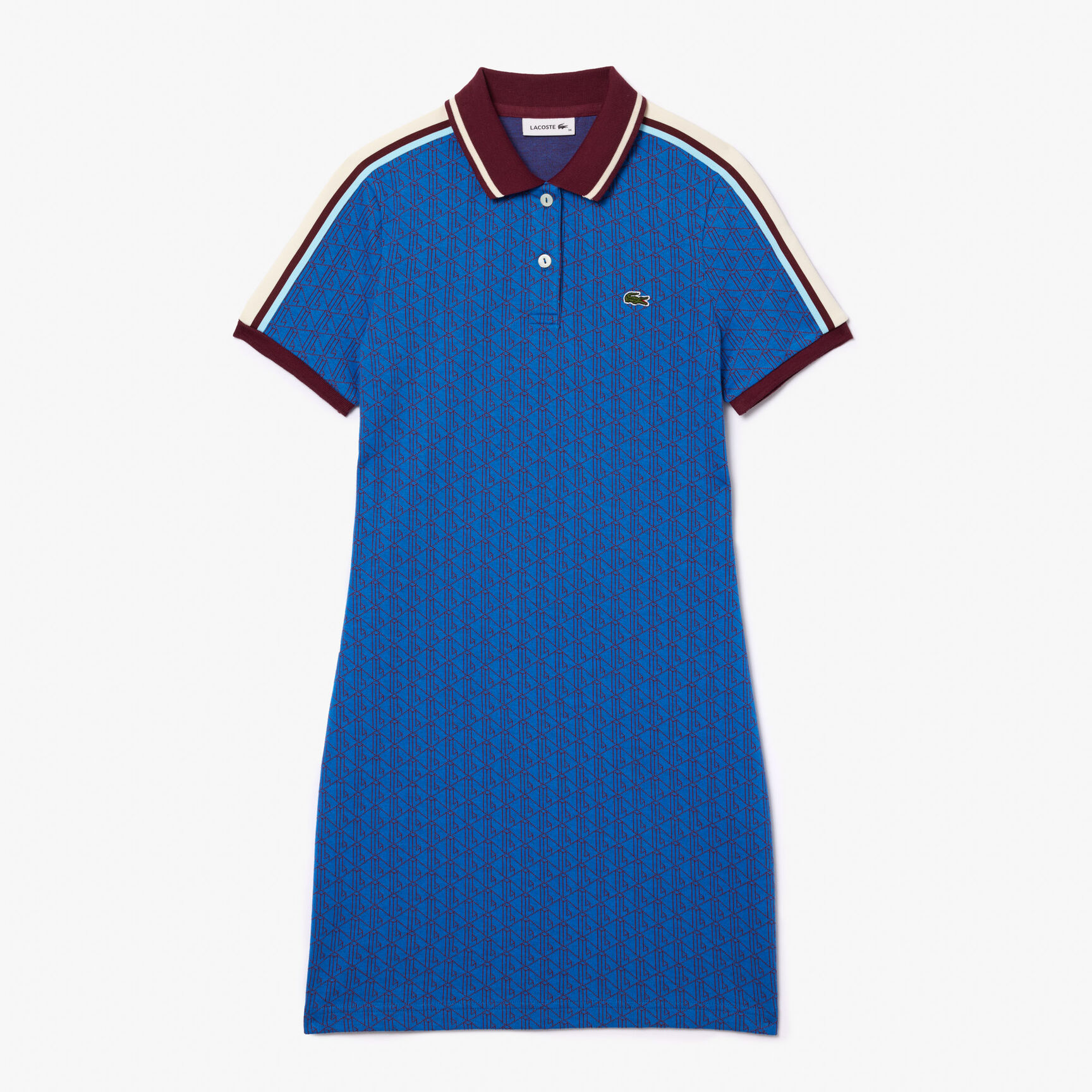 Slim Fit Lacoste Monogram Jacquard Dress Slim Fit Lacoste Monogram Jacquard Dress - EF1676-00-NJI