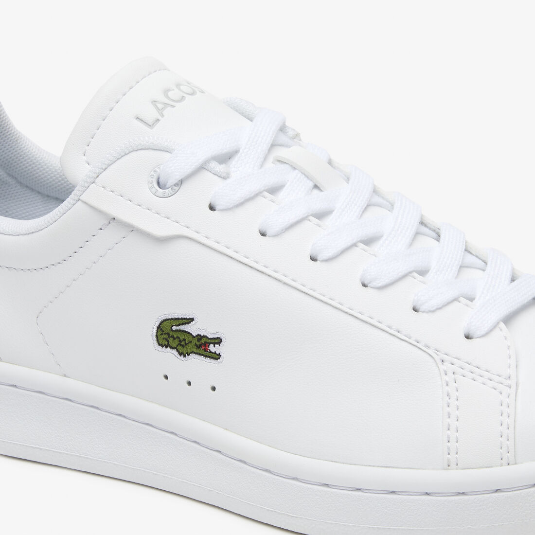 سنيكرز لاكوست كارنابي برو بي ال بنفس اللون جلد نساء Women's Lacoste Carnaby Pro BL Tonal Leather Trainers - 45SFA0083-21G