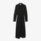 lacoste slim fit polo collar wrap dress