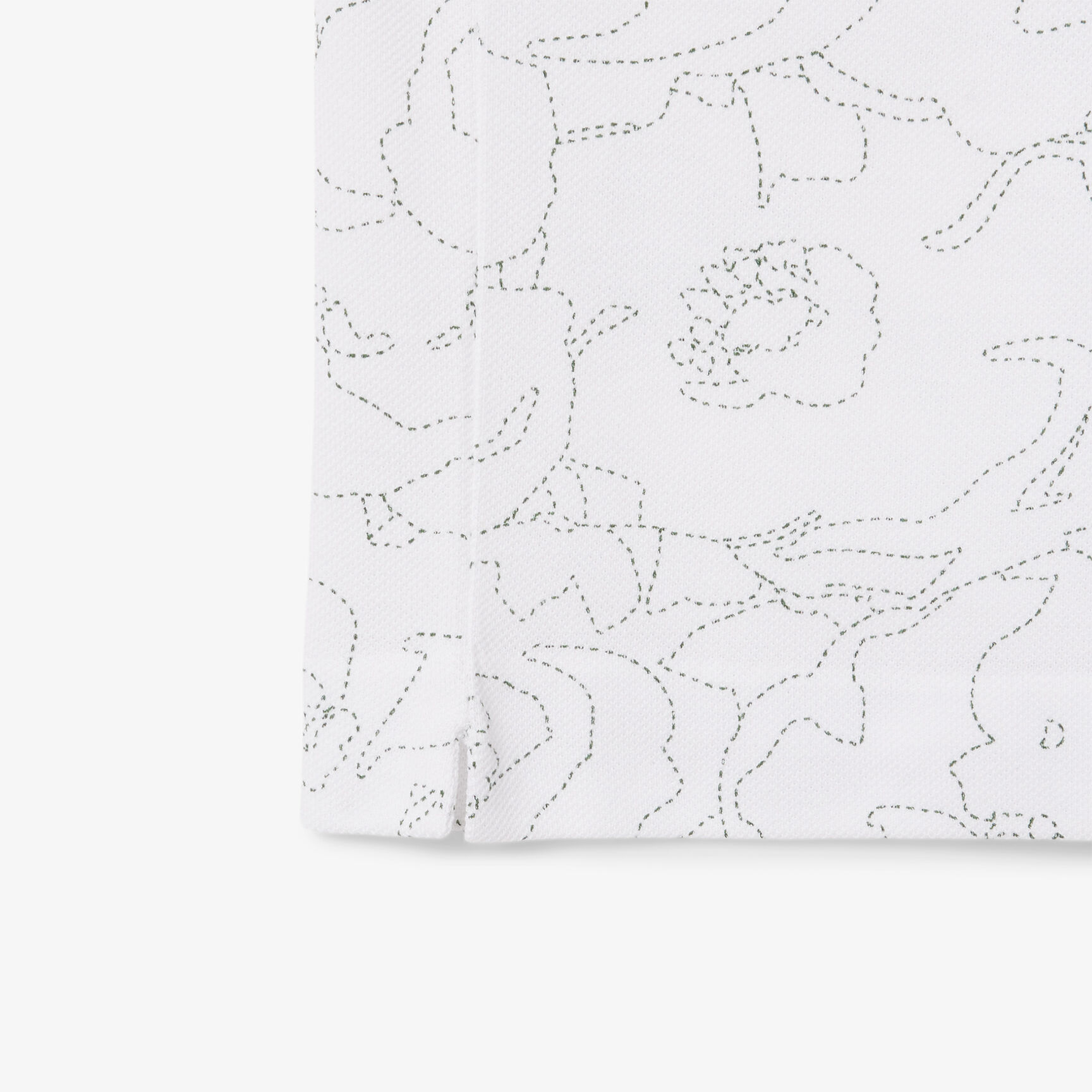 قميص بولو L.12.12 أصلي بطبعة زهور Original L.12.12 Flower Print Polo Shirt - PH3598-00-001