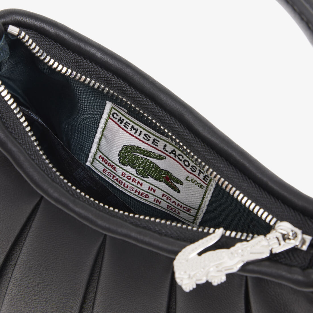 Mini Lenglen Leather Bag lacoste mini lenglen leather bag