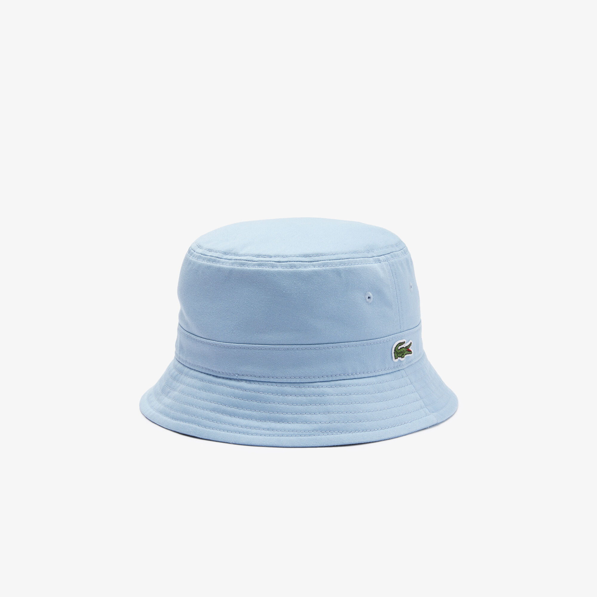 Vintage Lacoste Badge Cotton Bucket Hat 