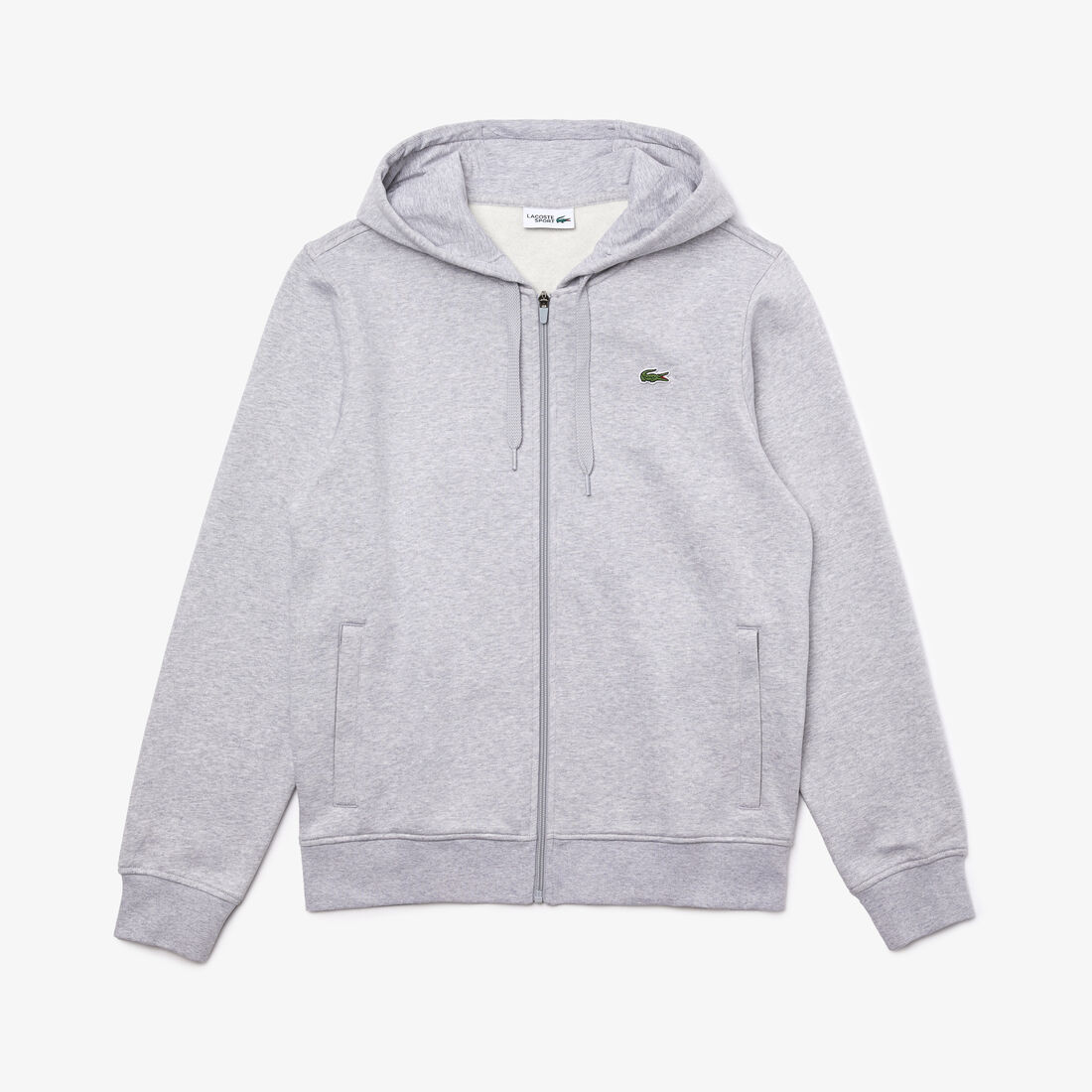 Men's Lacoste SPORT Lightweight Bi-material Hoodie Men's Lacoste SPORT Lightweight Bi-material Hoodie