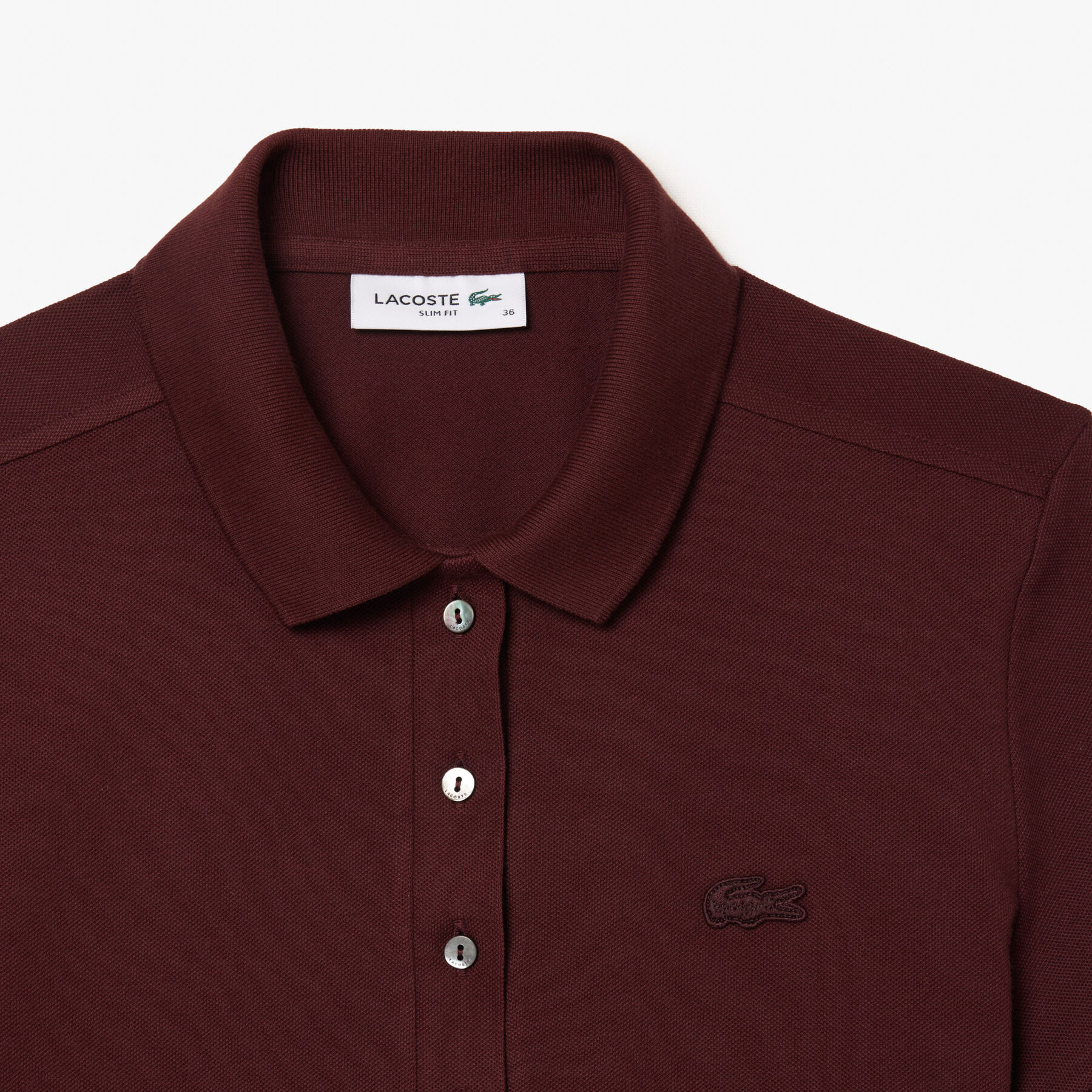 L.12.D Slim Fit Stretch Petit Pique Polo Shirt - PF5462-00-BZD