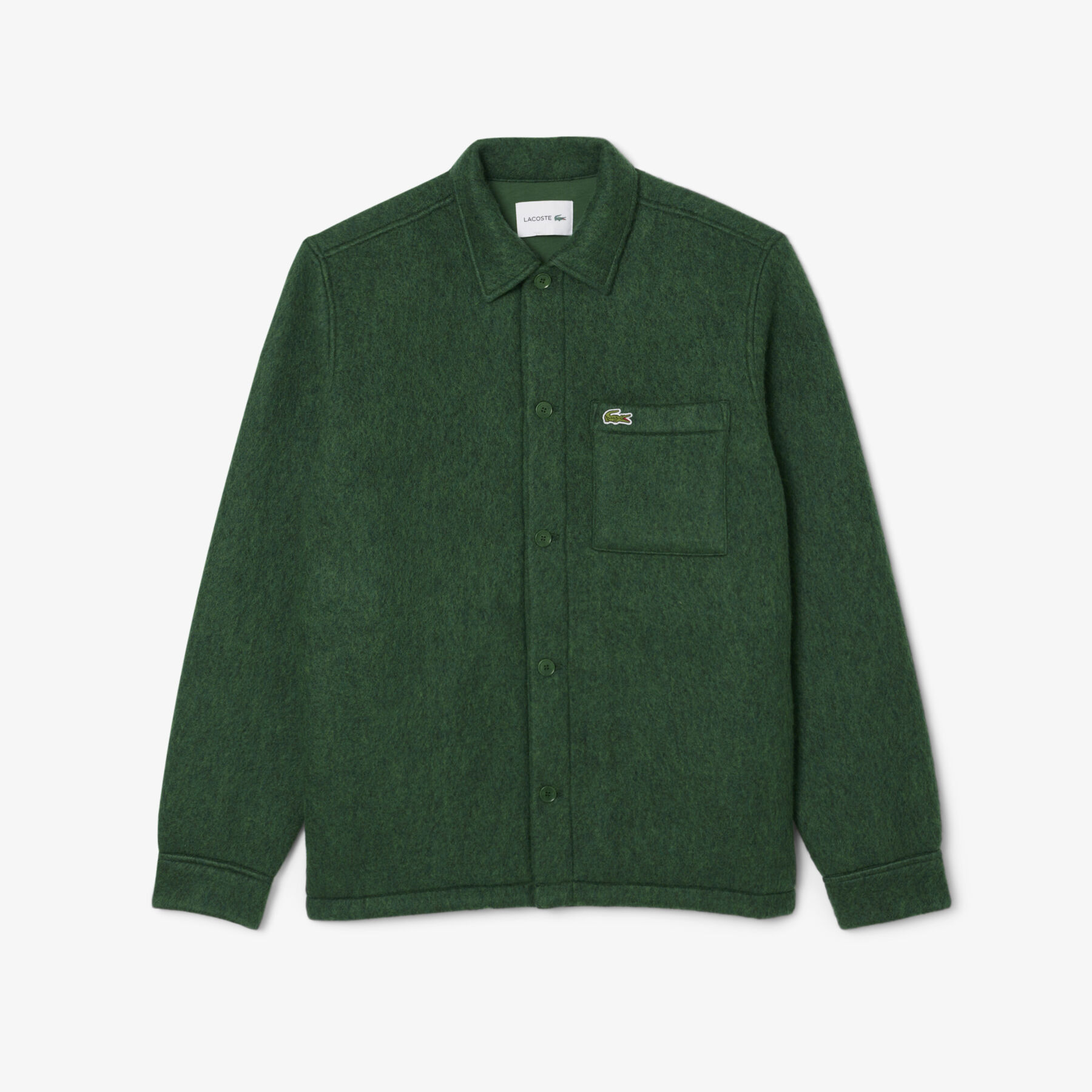 قميص خارجي من مزيج الصوف Wool Blend Felt Overshirt - CH8997-00-132