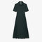 Pleated Fluid Jersey Polo Collar Dress lacoste pleated fluid jersey polo collar dress