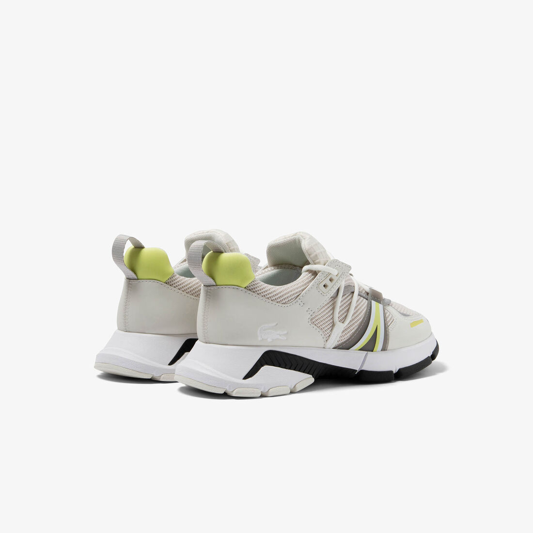 سنيكرز L003 قماش مزين بأربطة للنساء Women's Textile Lace System L003 Trainers - 46SFA0002-WP2