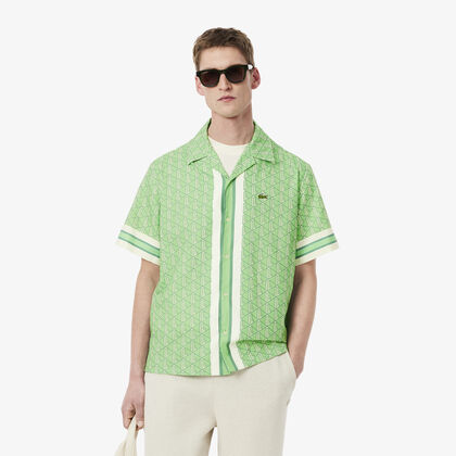 Straight Cut Monogram Shirt
