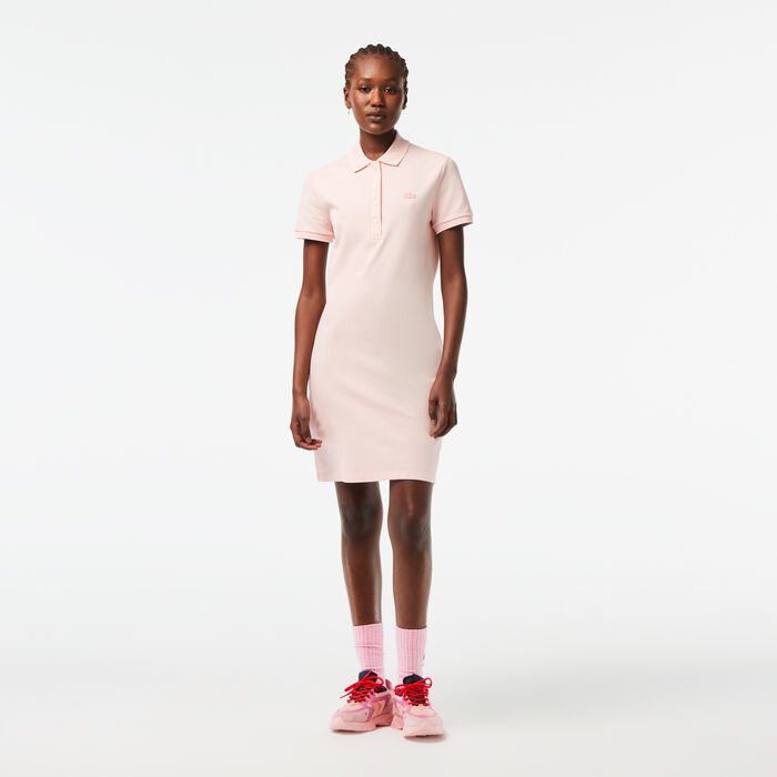 Women's Stretch Cotton Pique Polo Dress - EF5473-00-ADY