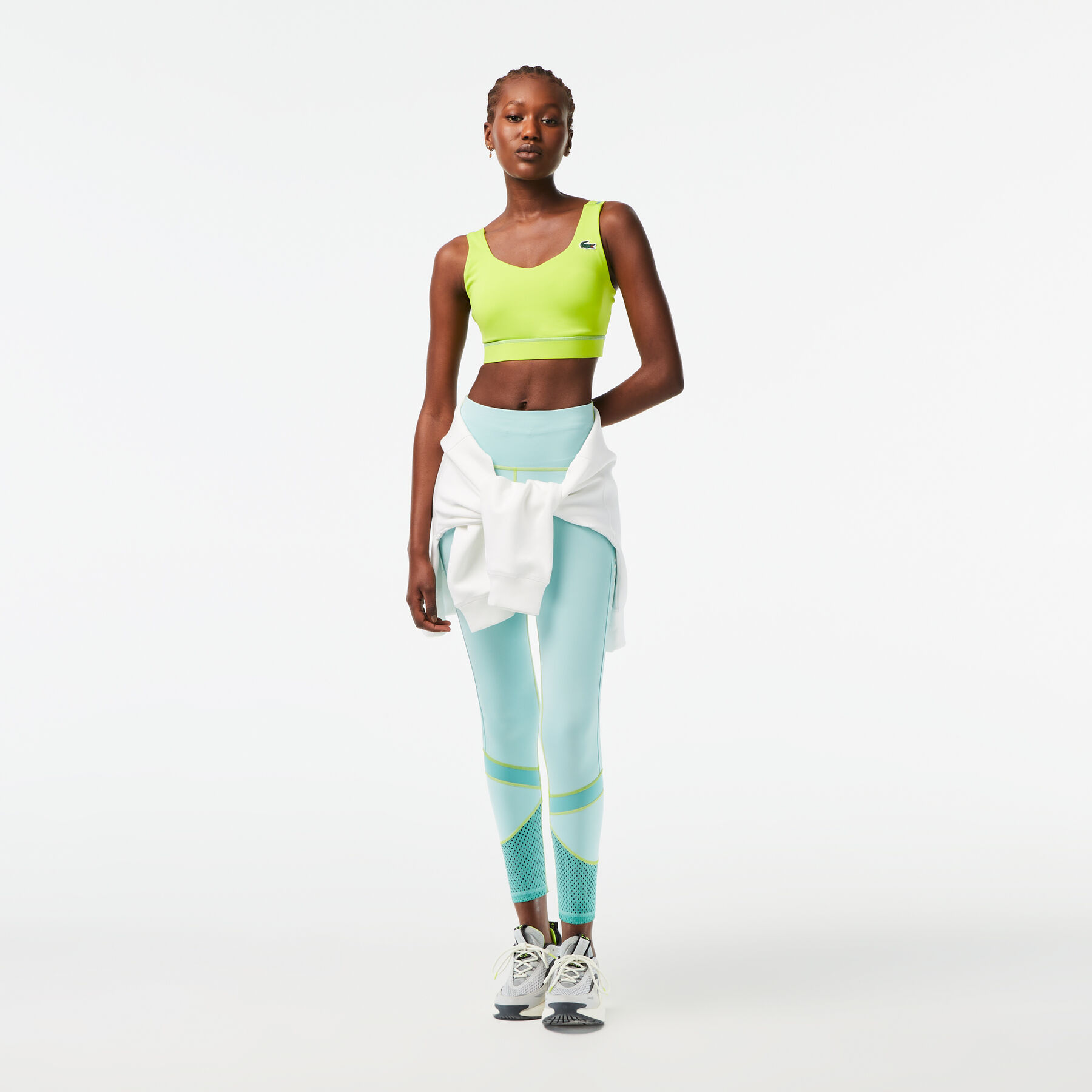 Women’s Lacoste Sport Ultra-Dry Recycled Polyester Sports Bra women s lacoste sport ultra dry recycled polyester sports bra