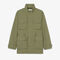lacoste mid length water repellent windbreaker jacket