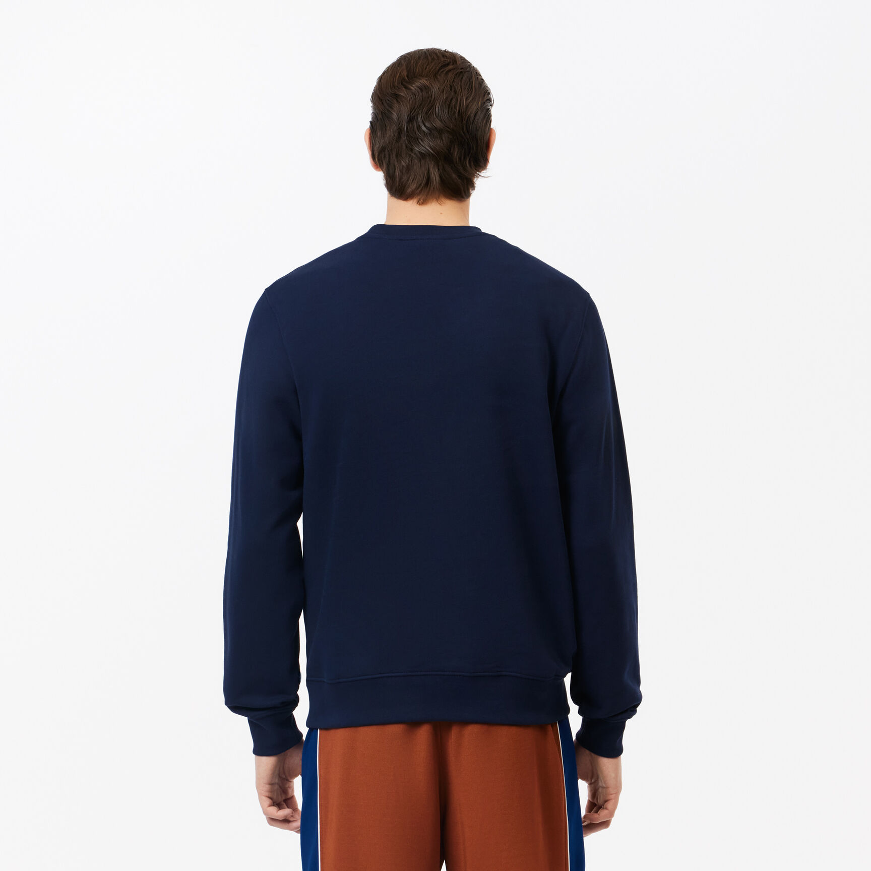 سويت شيرت صوف ناعم مقسم بألوان Classic Fit Cotton Fleece Sweatshirt - SH1281-00-166