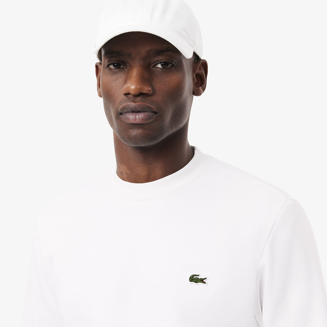 سترة الصوف المصقول Men's Lacoste Organic Brushed Cotton Jogger Sweatshirt - SH9608-00-001