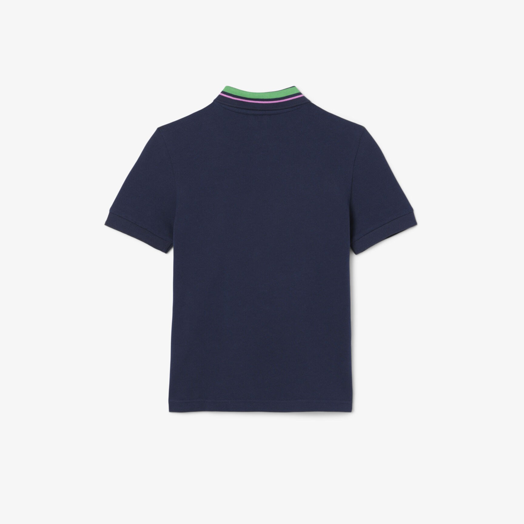 Stripe Collar Petit Pique Polo Shirt - PJ8402-00-HTI