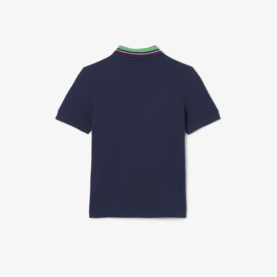 قميص بولو بيتي بيكيه بياقة مخططة Stripe Collar Petit Pique Polo Shirt - PJ8402-00-HTI