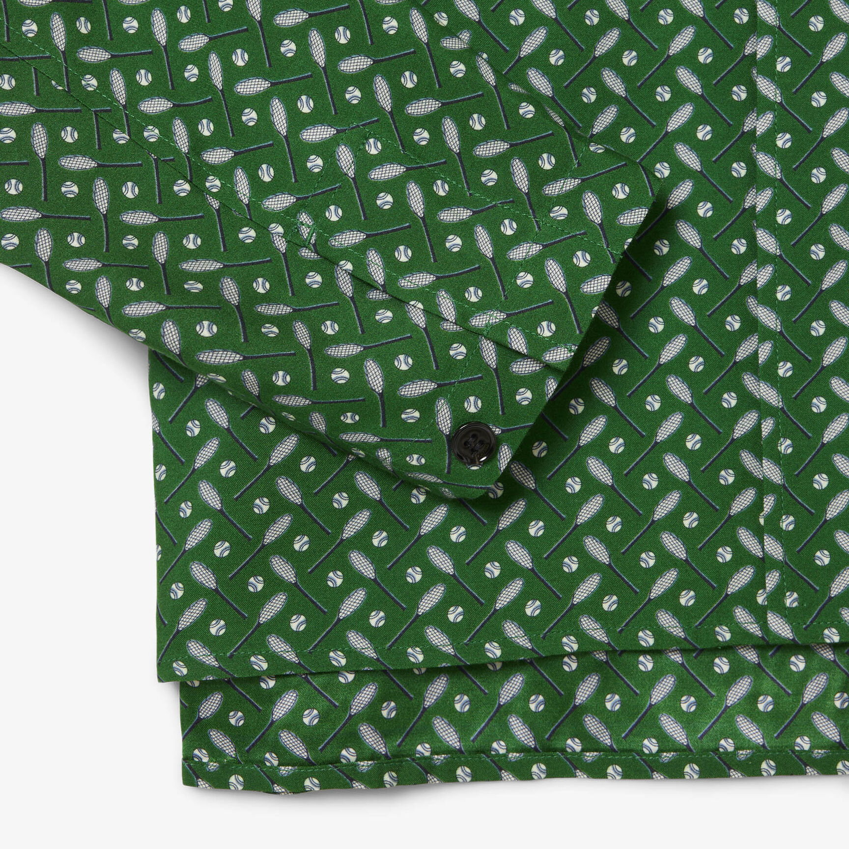 Runway Regular Fit Printed Satin Shirt - CH3777-00-F6H