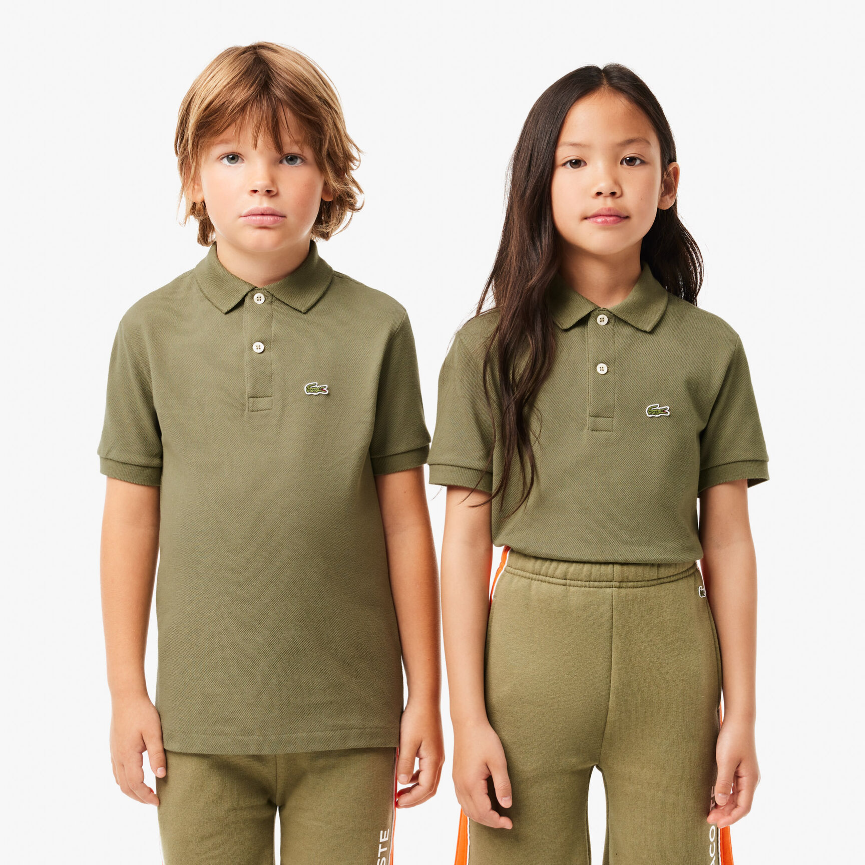 Kids' Monochrome Pique Polo Shirt - PJ2909-00-BMY